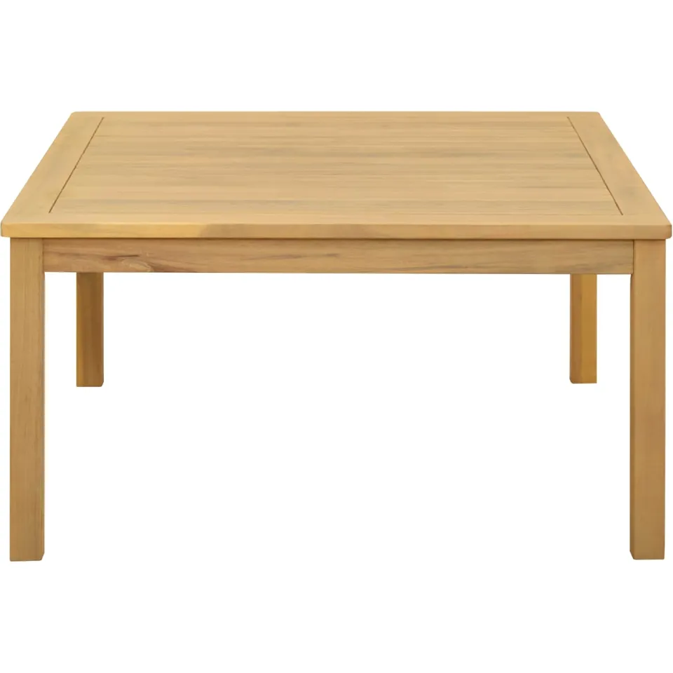 vidaXL Salontafel Licht acacia 85 x 85 x 45 cm Massief Acaciahout Bruin