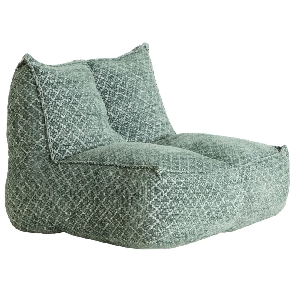 NOUS Living fauteuil Chubby groen