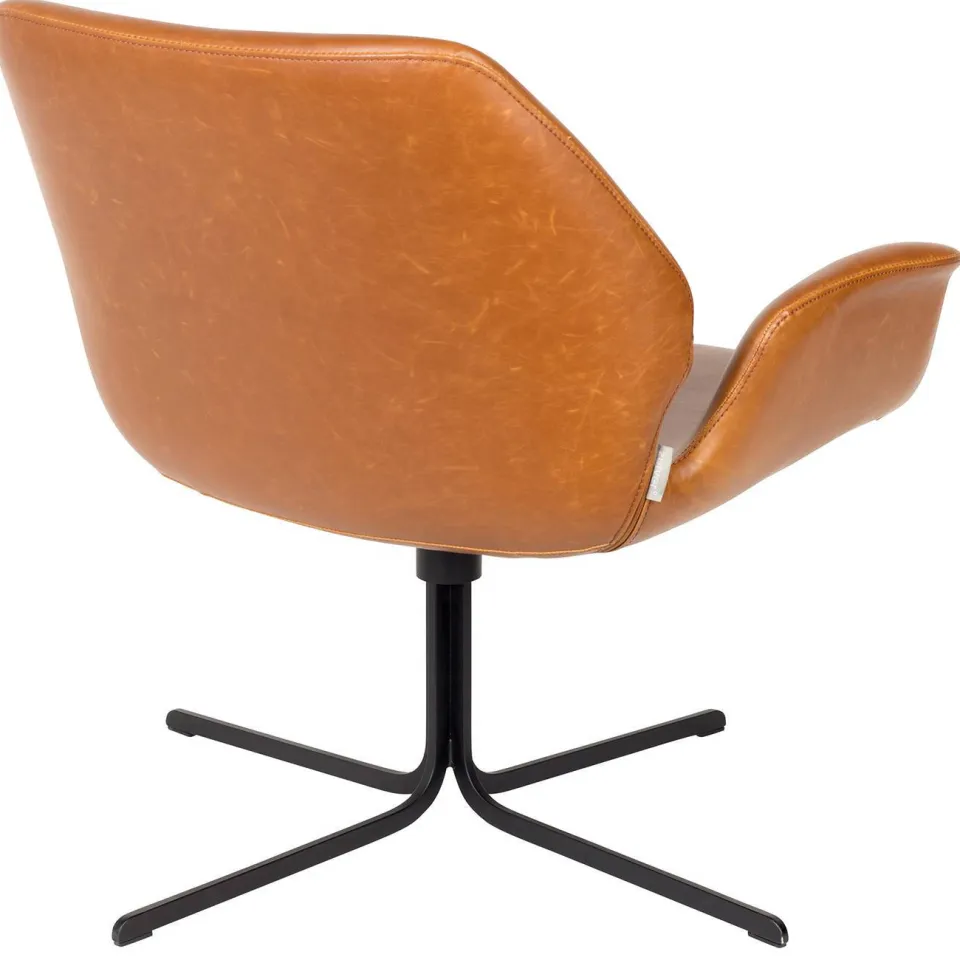 Zuiver fauteuil Nikki bruin, foto 5