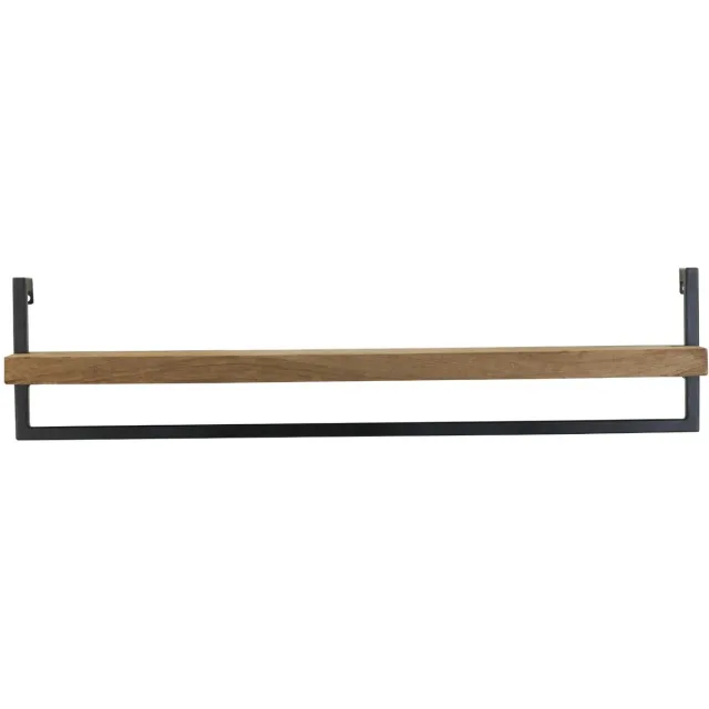 Light & Living Wandplank Maddison - Donkerbruin - 100x15x24cm - Modern