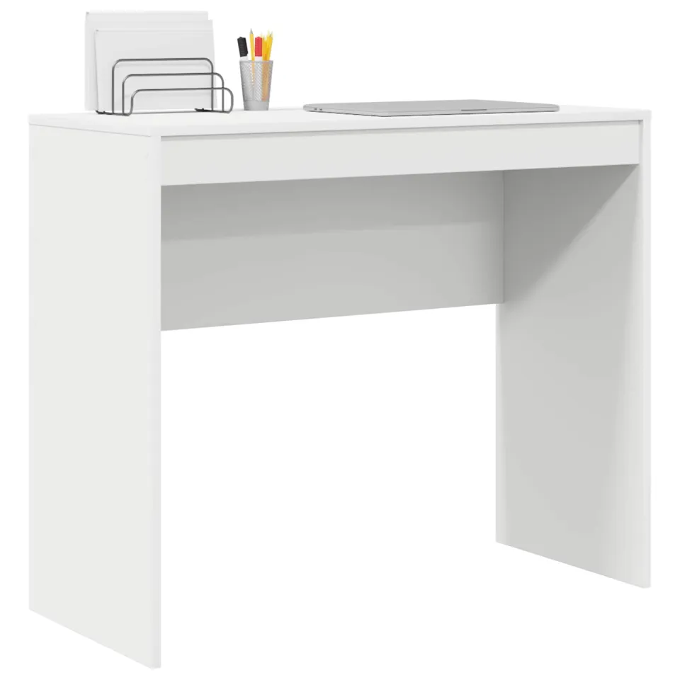 vidaXL Bureau Wit 90 x 40 x 76 cm