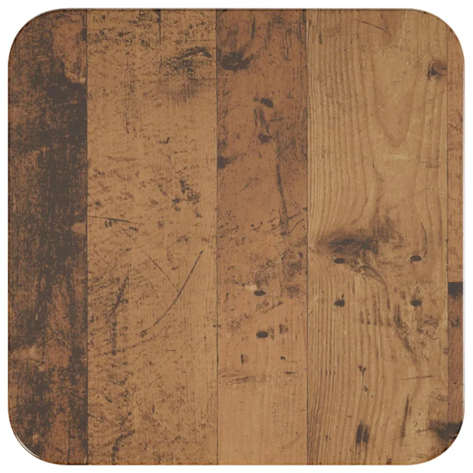 vidaXL Salontafel Oud hout 40 x 40 x 45 cm Bewerkt hout bruin, foto 4