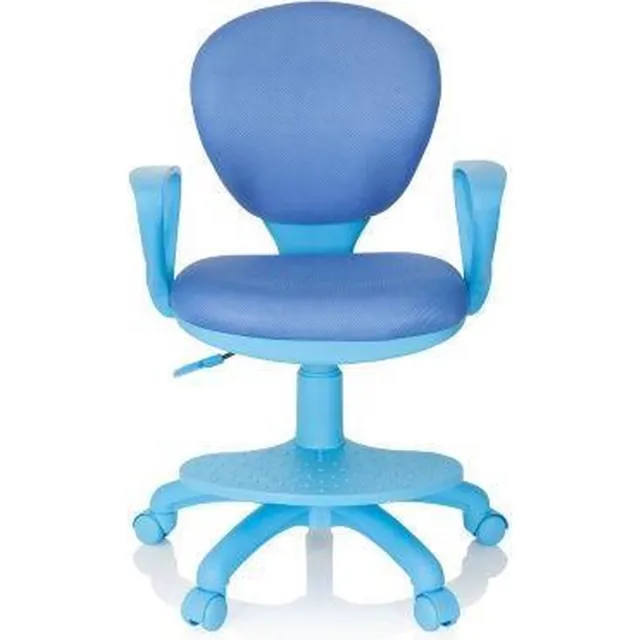 hjh office KID Colour - Kinder bureaustoel - Blauw - Stof