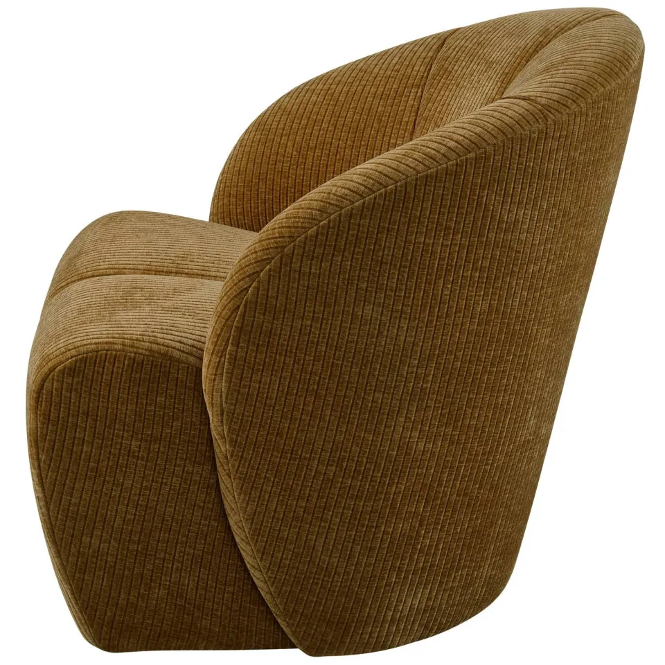 WOOOD Mojo Draaifauteuil - Bouclé - Beige Melange - 75x68x77, foto 4