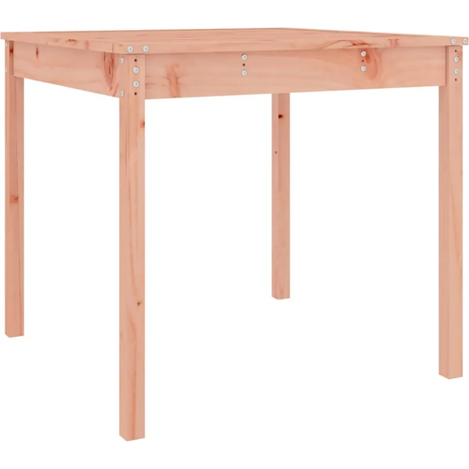 vidaXL Tuintafel 82,5x82,5x76 cm massief douglashout Bruin