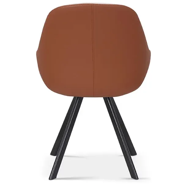 eetkamerstoel Malou beige-cognac, foto 4