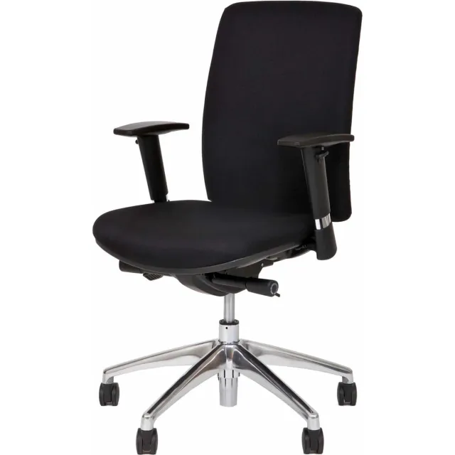 ABC Kantoormeubelen Ergonomische bureaustoel 1414 EN1335 genormeerd Zwart
