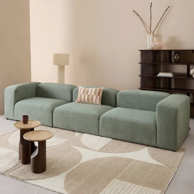 Studio LIVIT Ylva modulaire bank groen, foto 2