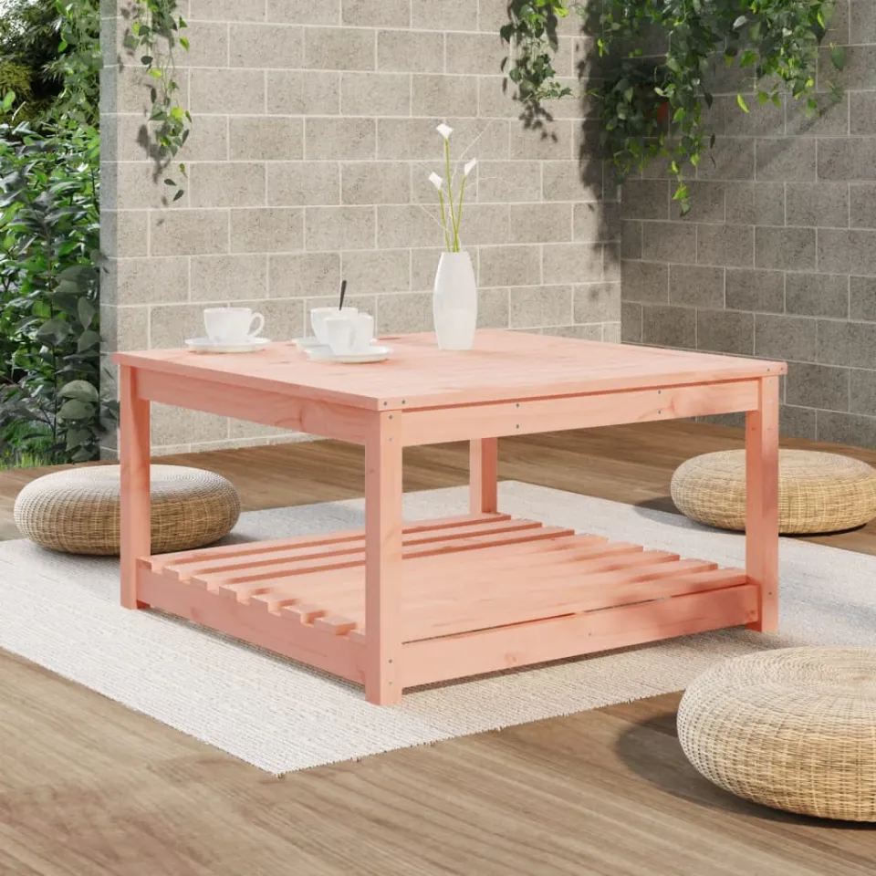 vidaXL Tuintafel 82,5x82,5x45 cm massief douglashout bruin, foto 2