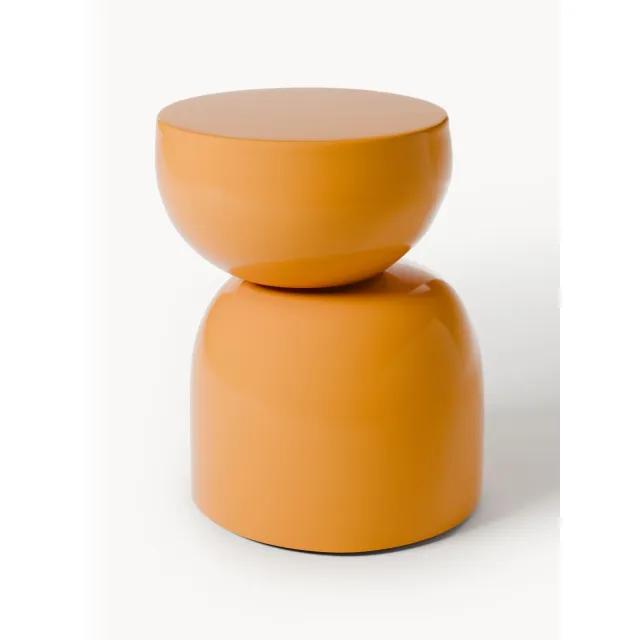 Westwing Collection Ronde bijzettafel Gigi Oranje