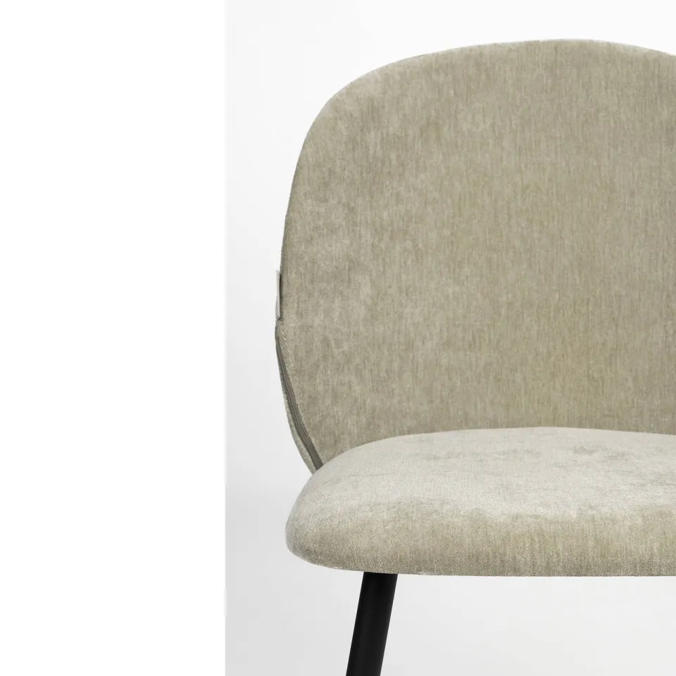 Zuiver Cozy eetkamerstoel beige, foto 6