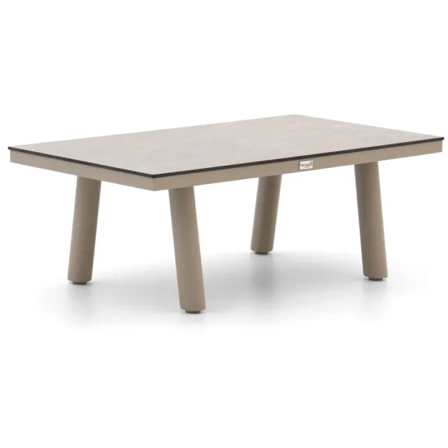 Tierra Outdoor Musone lounge tuintafel 105x60x39cm Taupe