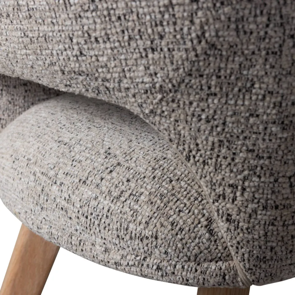 WOOOD Murat eetkamerstoel beige, foto 6