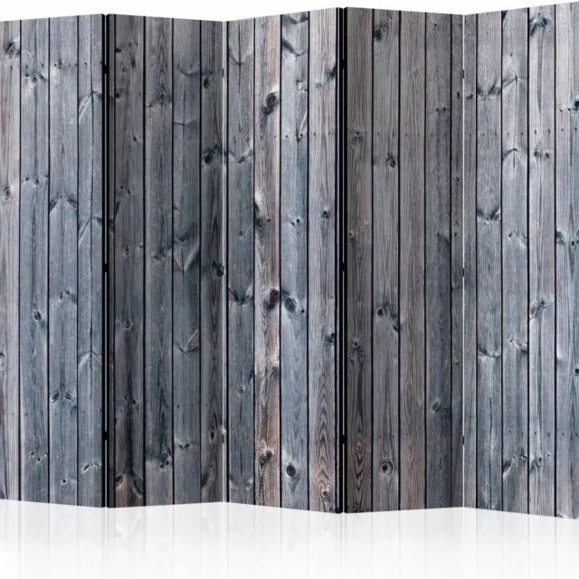 karo-art Vouwscherm / Kamerscherm - Rustieke elegantie 225x172cm , gemonteerd geleverd, dubbelzijdig geprint Multikleur