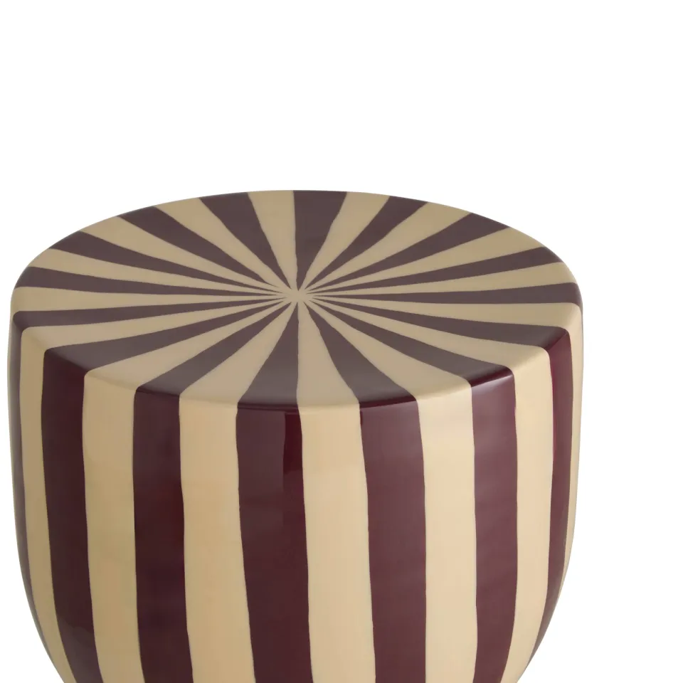 NOUS Living bijzettafel Lizzy bordeaux-roze, foto 3