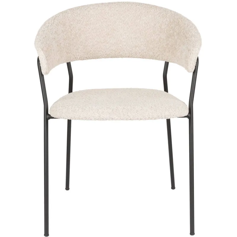 Housecraft Living Zeri eetkamerstoel off-white, foto 5