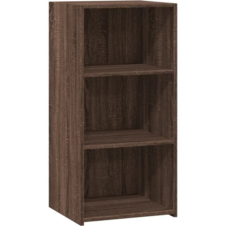 vidaXL Dressoir 45x41x93 cm bewerkt hout bruin eikenkleurig, foto 3