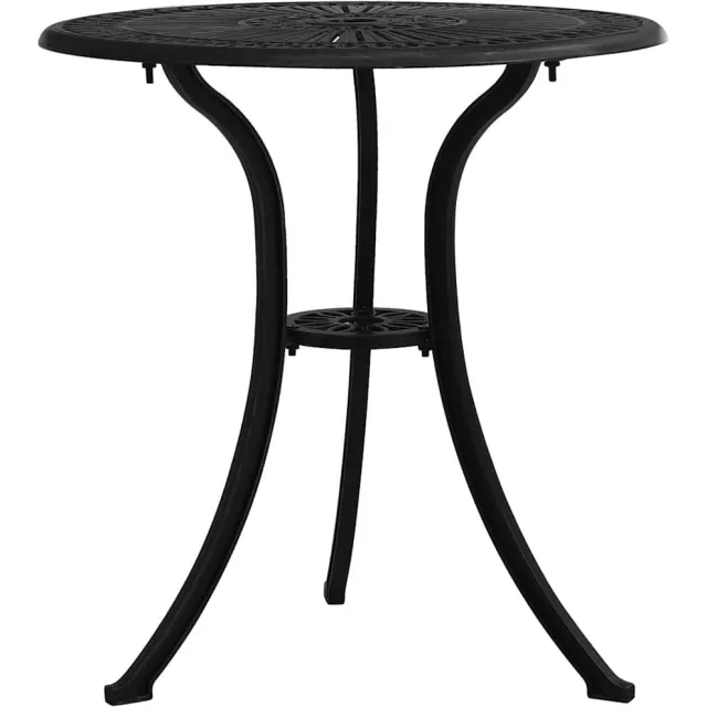 vidaXL 3-delige Bistroset gietaluminium zwart, foto 4