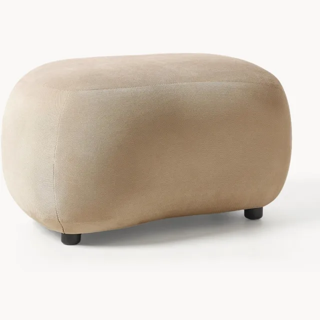 Westwing Collection Voetenbank Alba beige