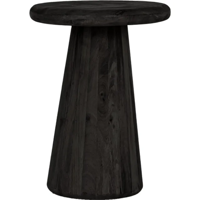 Tower Living Asti Round side table 40x40x55 - Black Zwart