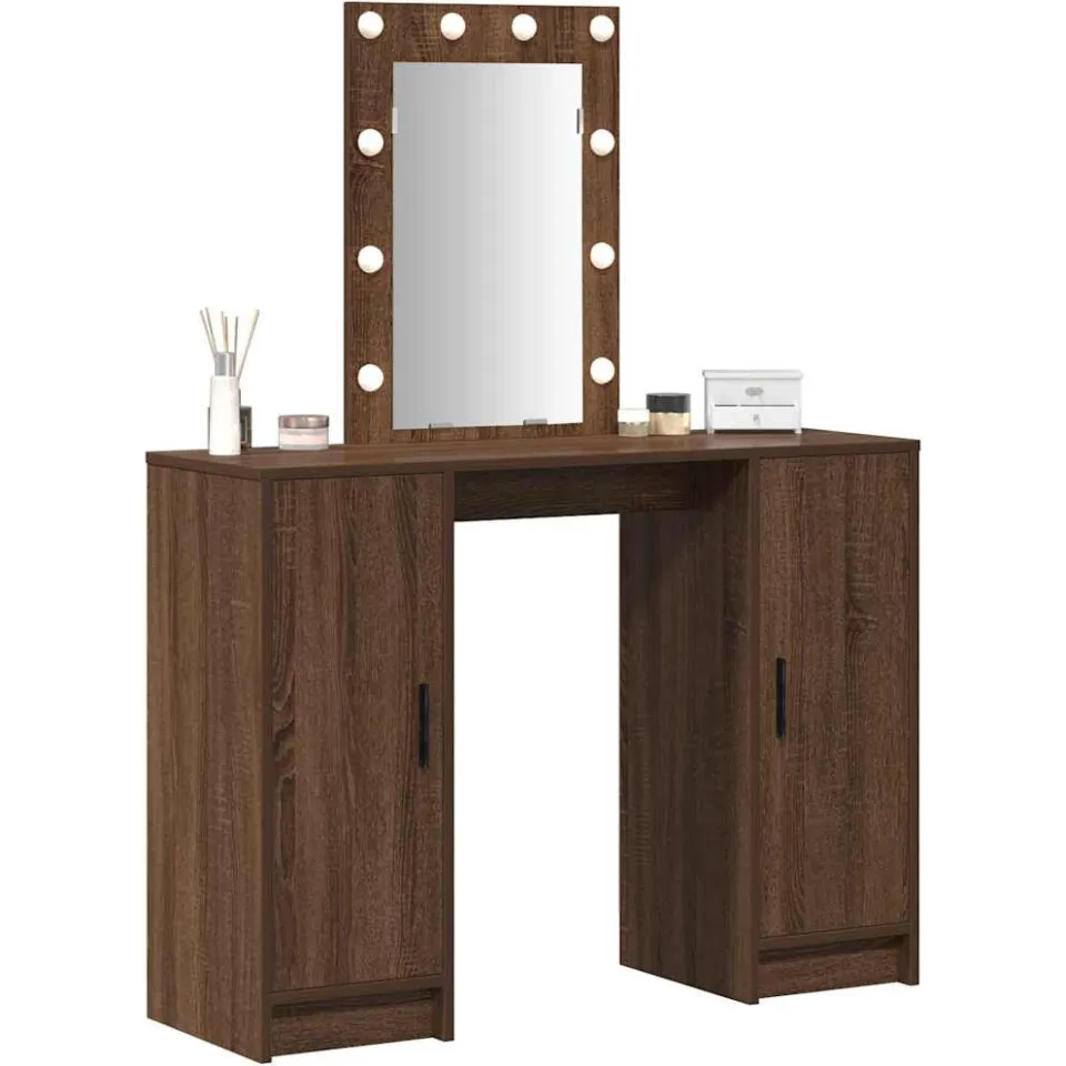 vidaXL Plafondtafel Bruin 102 x 33 x 135 cm Bewerkt hout