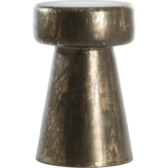 Light & Living Bijzettafel DAKWA - Ø29x47cm - Zilver