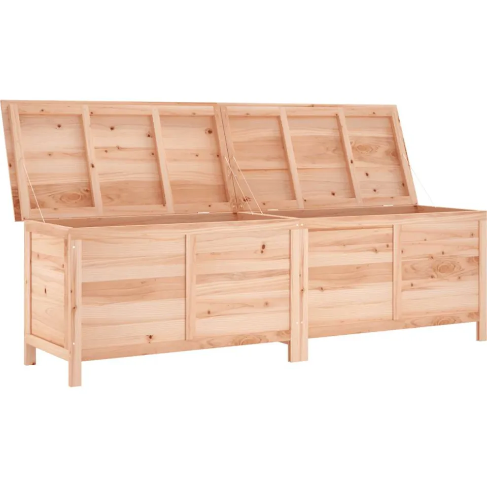 vidaXL Tuinbox 198,5x50x56,5 cm massief vurenhout Bruin