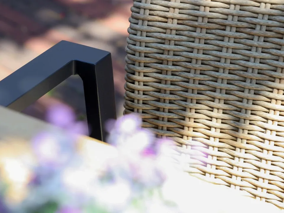 Manifesto Furniture Manifesto Villongo/Lagundo 90cm dining tuinset 3-delig stapelbaar, foto 5