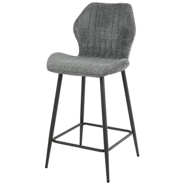 Fraaai Varadero barstoel boucle - grijs
