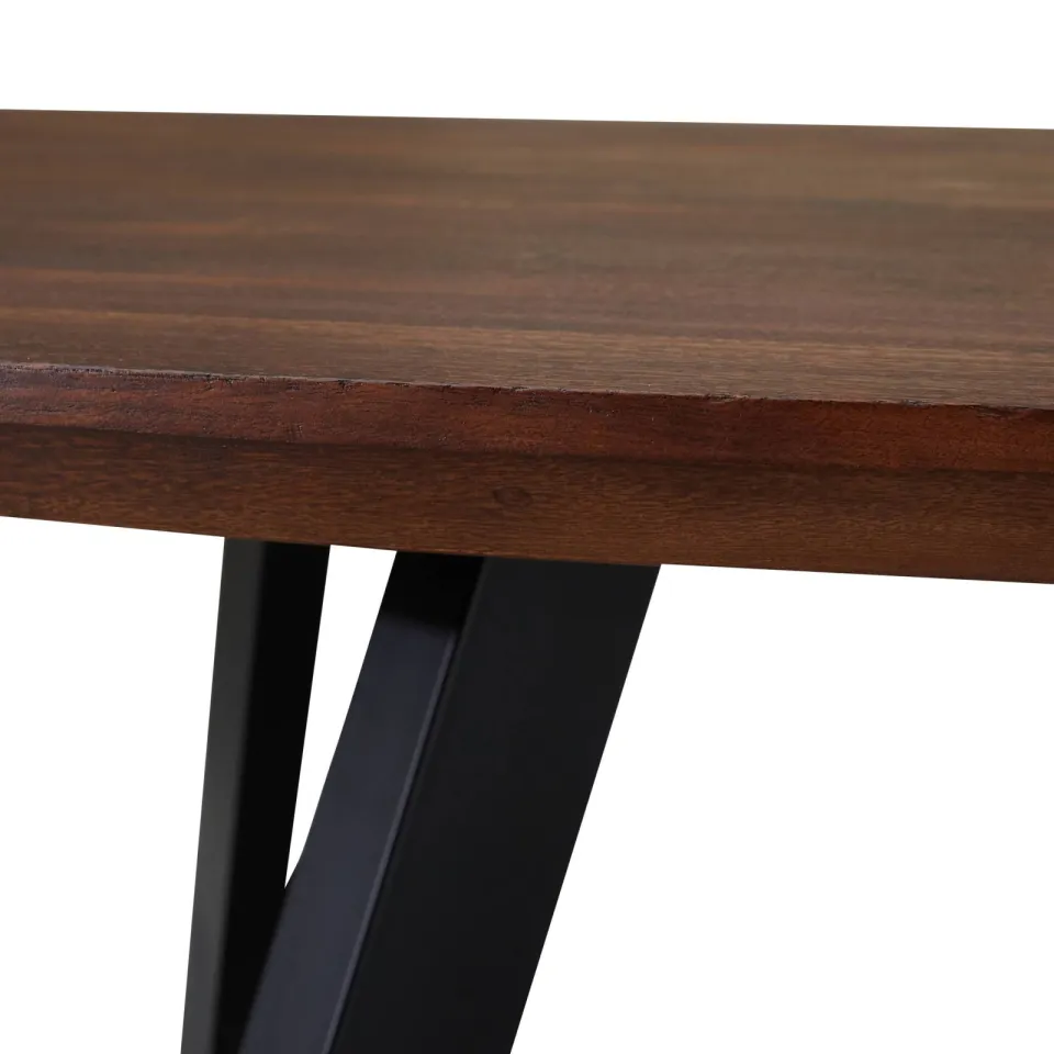 NOUS Living eetkamertafel Arya walnoot, foto 7