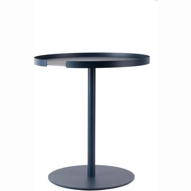 designbite BigHug side table - midnight blue - alles binnen handbereik met dit compacte bijzet tafeltje! blauw