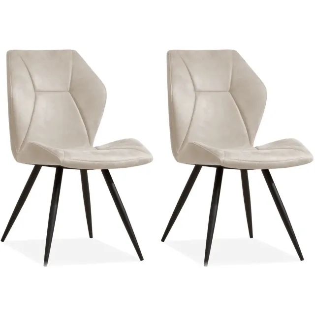 MX Sofa Stoel Tesla - Sand - set van 2 stoelen