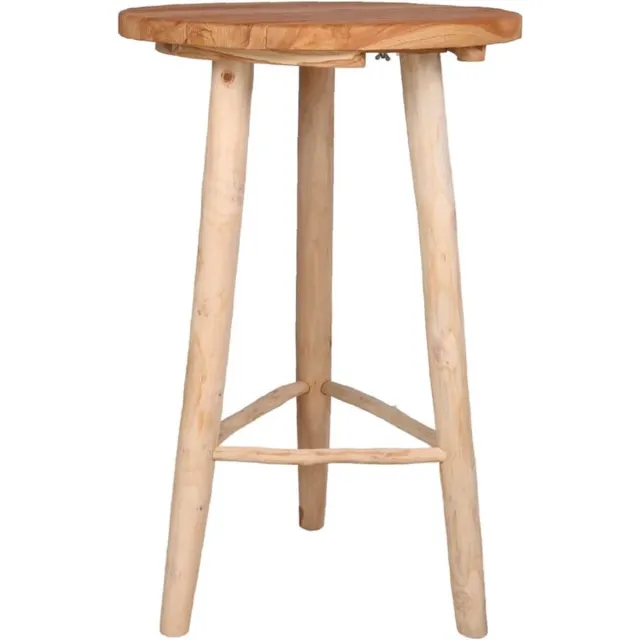 van der Leeden Bartafel Teak - Ø70 cm Bruin
