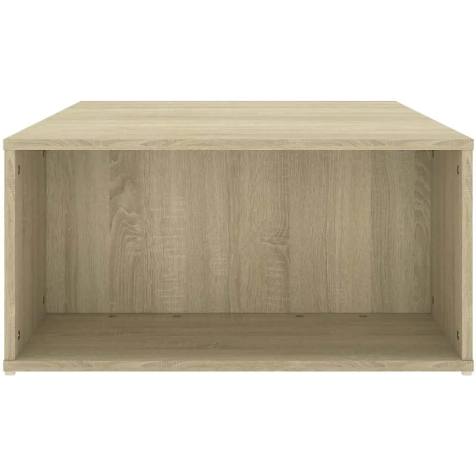 vidaXL Salontafel 90x67x33 cm bewerkt hout sonoma eikenkleurig, foto 4