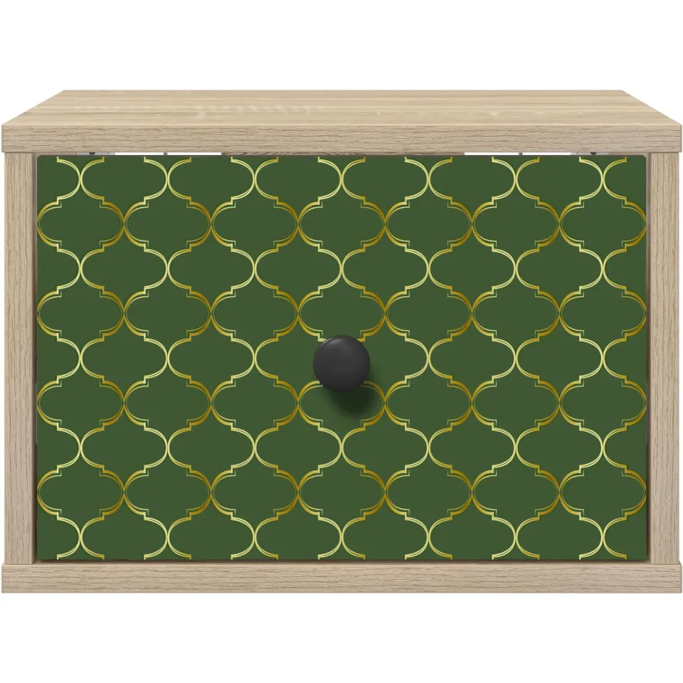 vidaXL Wandkastje GELEEN Sonoma Eiken 36 x 33 x 25 cm Bewerkt hout, foto 4