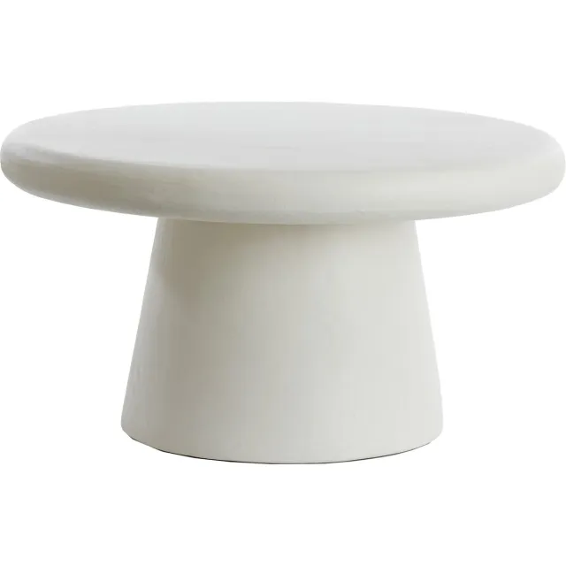 Light & Living Salontafel KULONA - Ø70x38cm - Wit