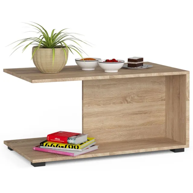 Akord Salontafel Koffietafel MARGO / AKORD Furniture Factory / Sonoma Eik / 90 x 45 x 50 cm