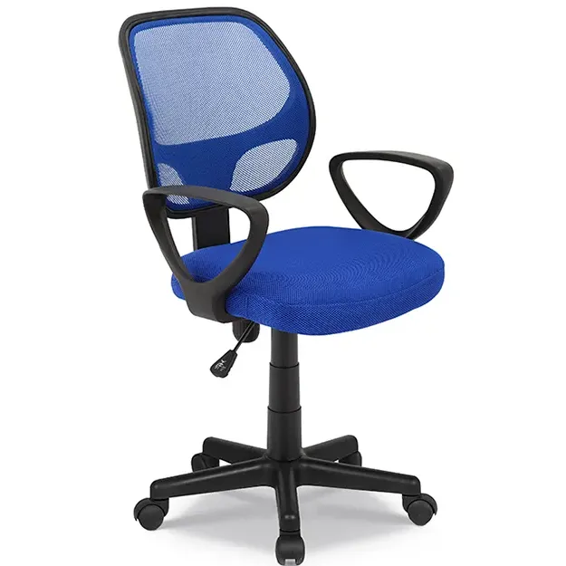 bureaustoel Venice blauw