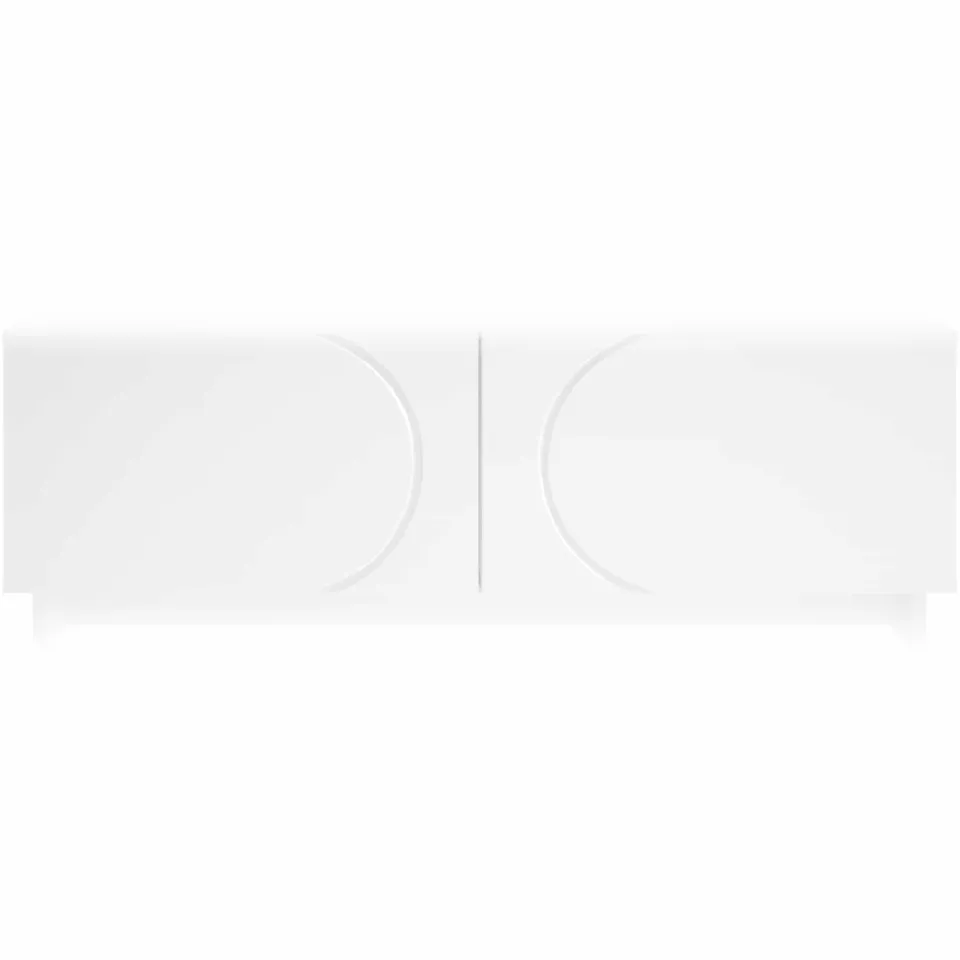 vidaXL Salontafel Wit 102 x 50,5 x 35 cm Bewerkt hout, foto 3