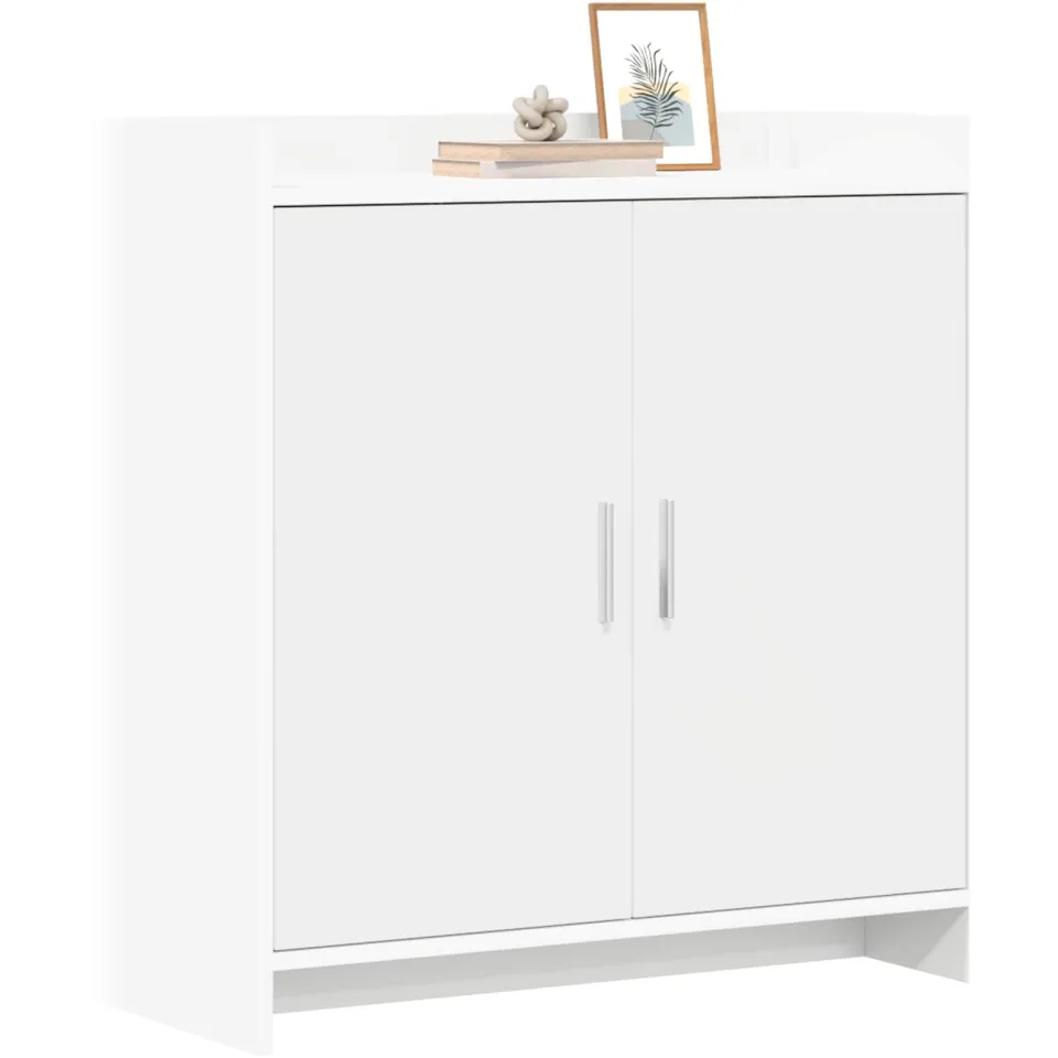 vidaXL Dressoir Wit 72 x 36 x 80 cm Bewerkt hout