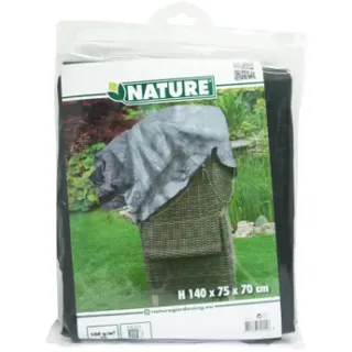 Nature Beschermhoes Voor Gestapelde Stoelen Pe 100 G/m² Antraciet 140x75x70cm, foto 3