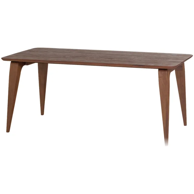 WOOOD Rubo Eettafel 180x95 cm - Mangohout - Bruin - 77x180x95 brown