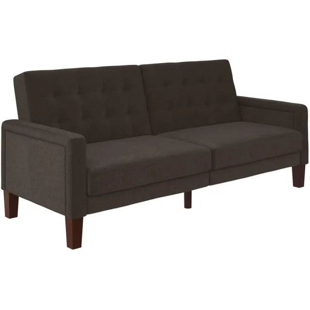 Notio Living Porter-Slaapbank - 3-zits - Grijs Linnenlook