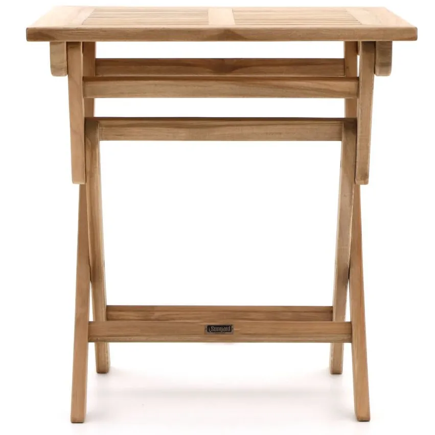 Sunyard Furniture Sunyard Preston klaptafel 70x70x75cm bruin, foto 4