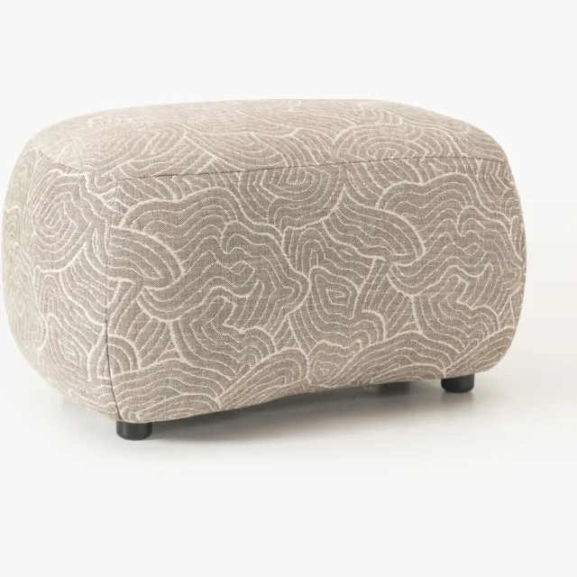 Westwing Collection Voetenbank Alba bruin