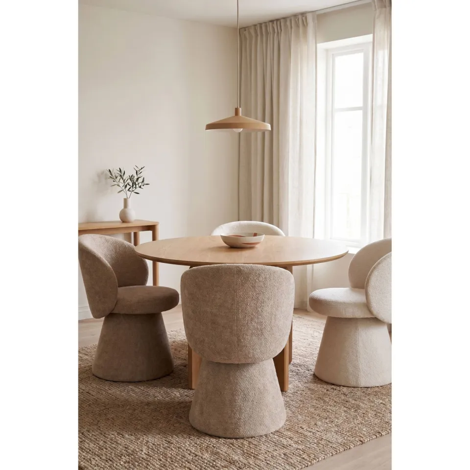 Housecraft Living Milly eetkamerstoel beige, foto 3