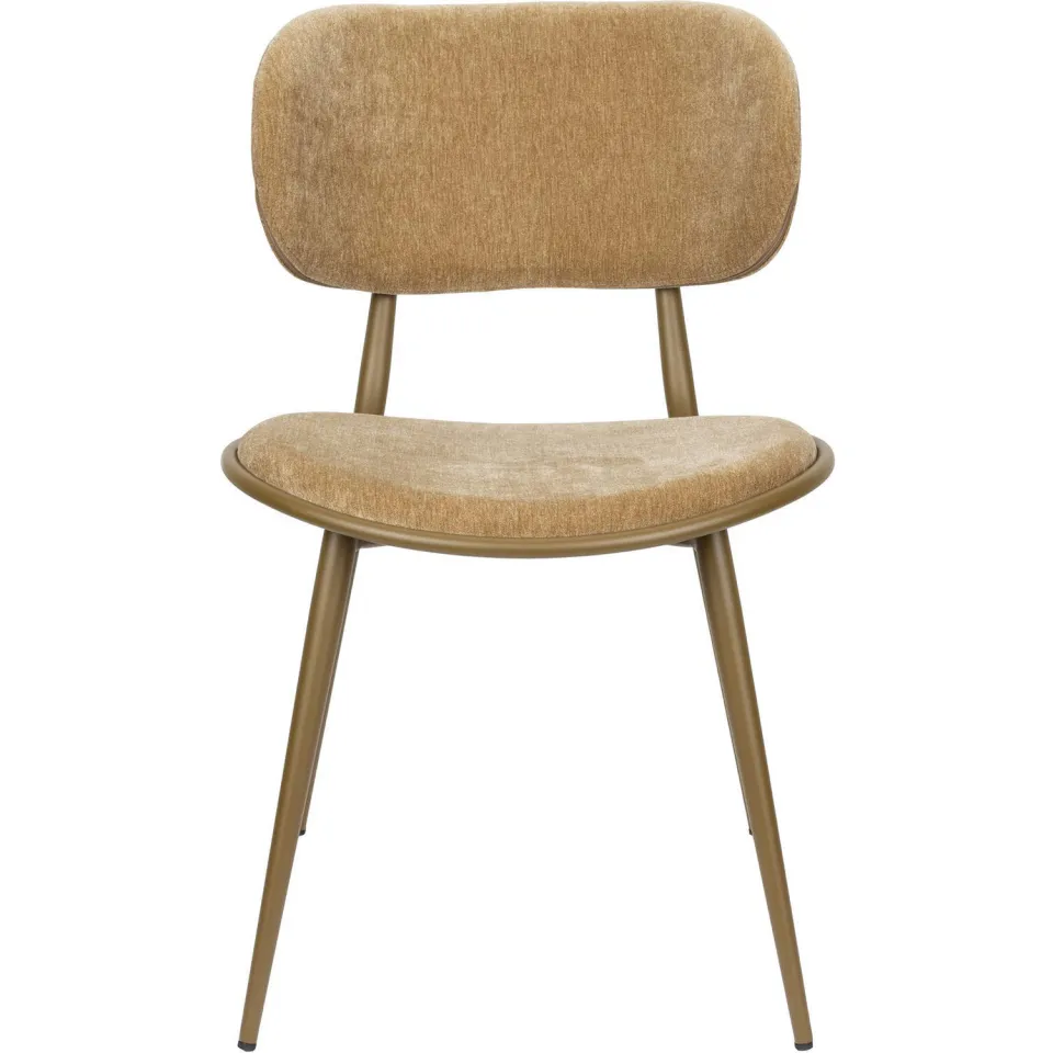 Zuiver Lieve eetkamerstoel beige Geel