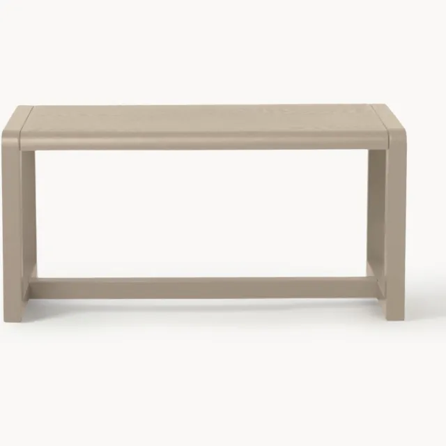 Ferm Living Houten kinderbankje Little Architect Beige