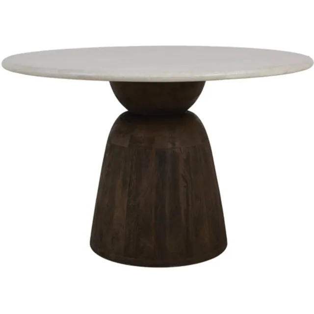 Light & Living Tafel SOY - Bruin - 120x120x76 cm