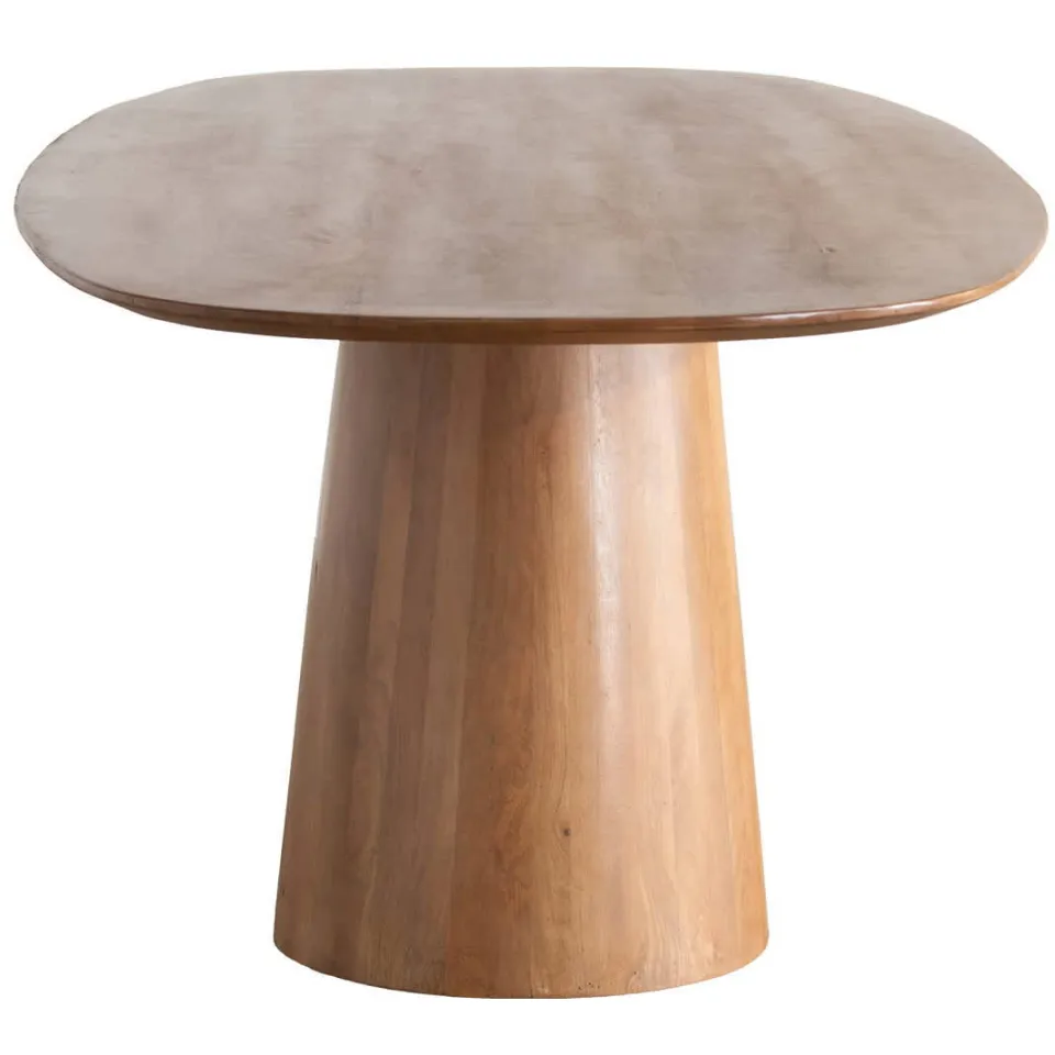 Giga Meubel Eettafel Stijn - Deens Ovaal - Mangohout - 180cm, foto 3